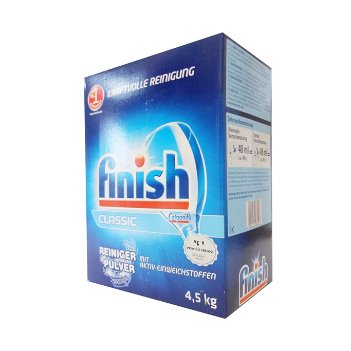 Bột rửa bát Finish - Tẩy rửa mạnh mẽ và sáng sạch hơn